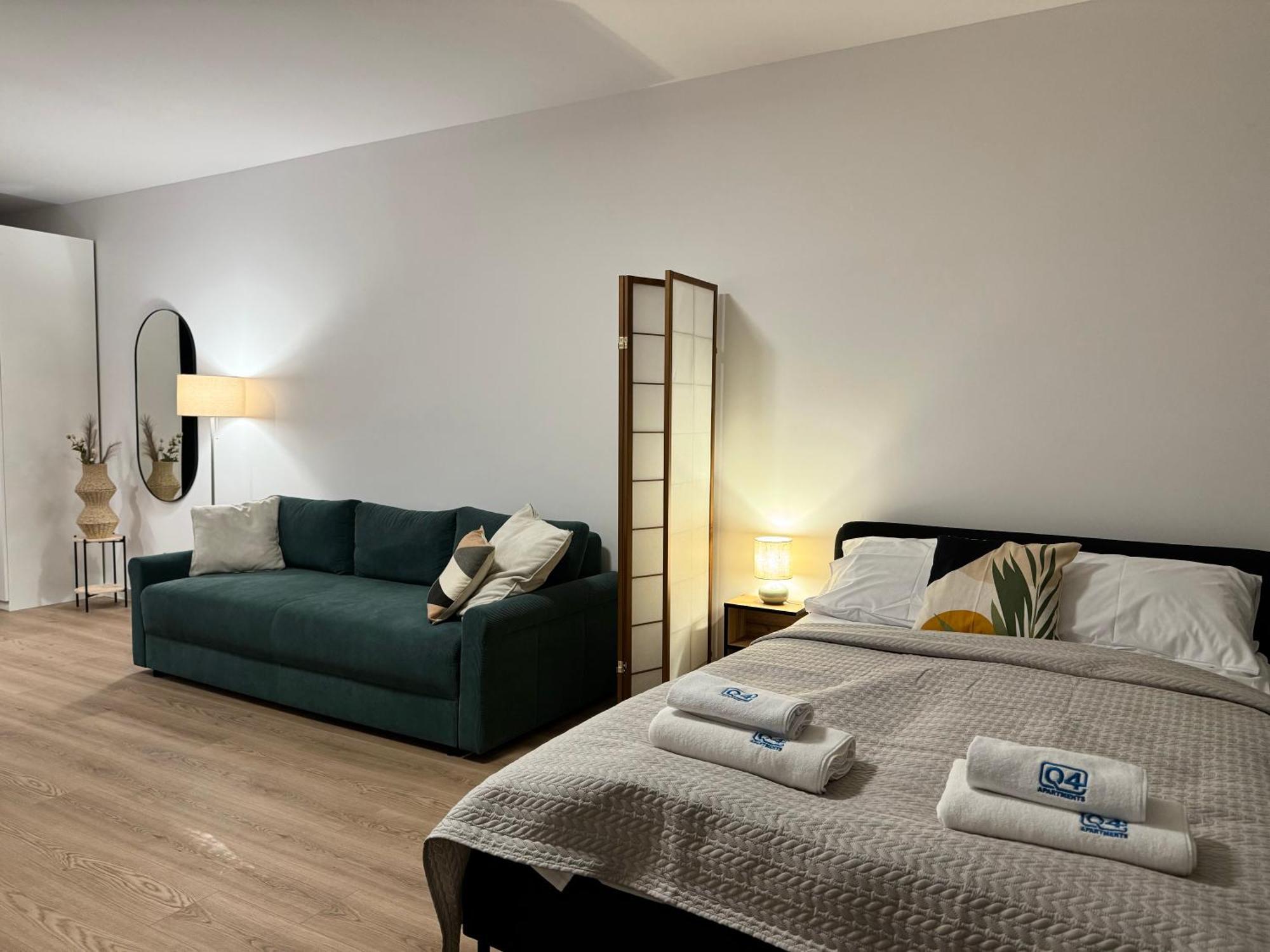 Apartamenty Florina Q4Apartments Łeba Buitenkant foto
