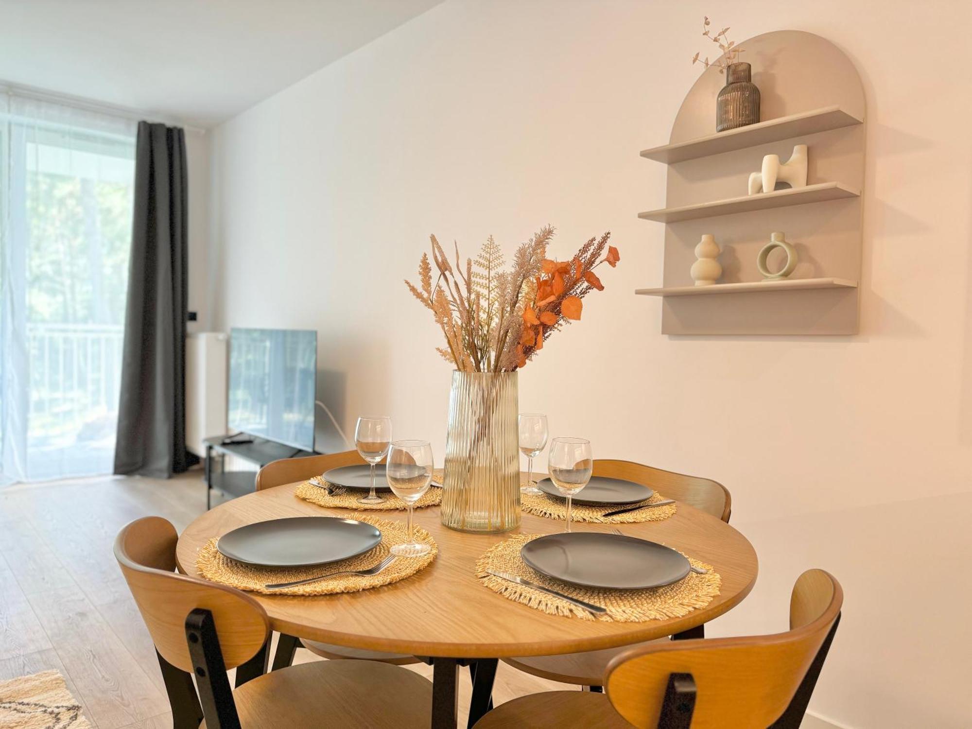 Apartamenty Florina Q4Apartments Łeba Buitenkant foto